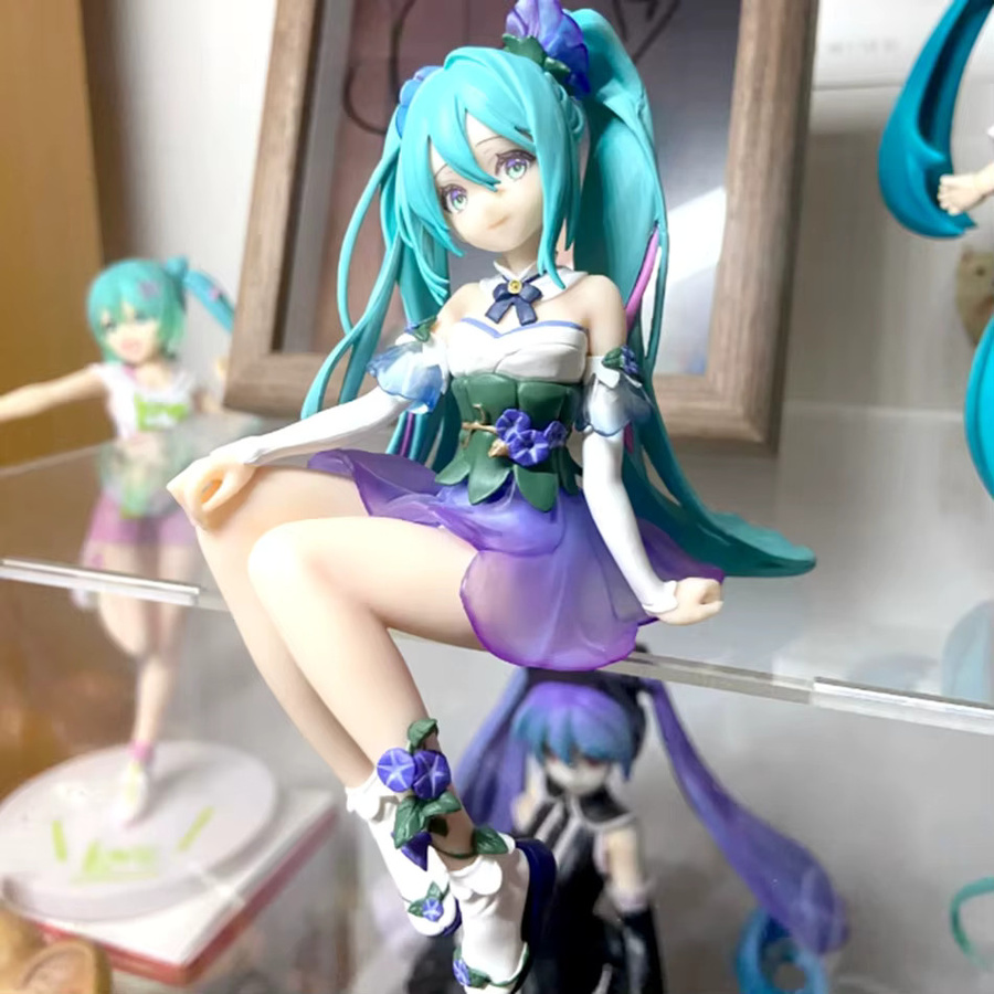 Bandai Hatsune Miku Blumenfee Morning Glory Ver., Actionfigur, 14cm - Bild 3