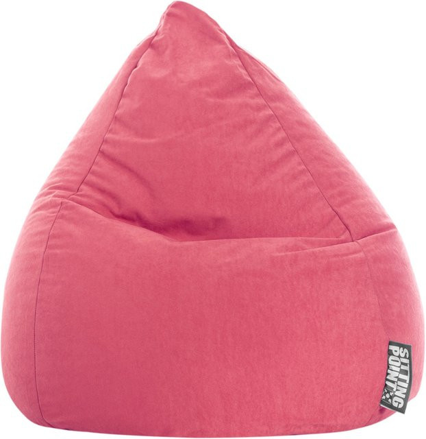 Sitting Point Sitzsack Easy L Pink mit abnehmbarem Bezug und Füllöffnung - Bild 1