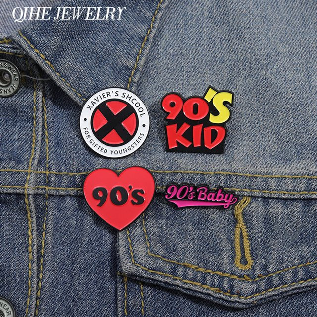 QIHE JEWELRY Broschen, Emaille Pins, Kinder - Bild 1