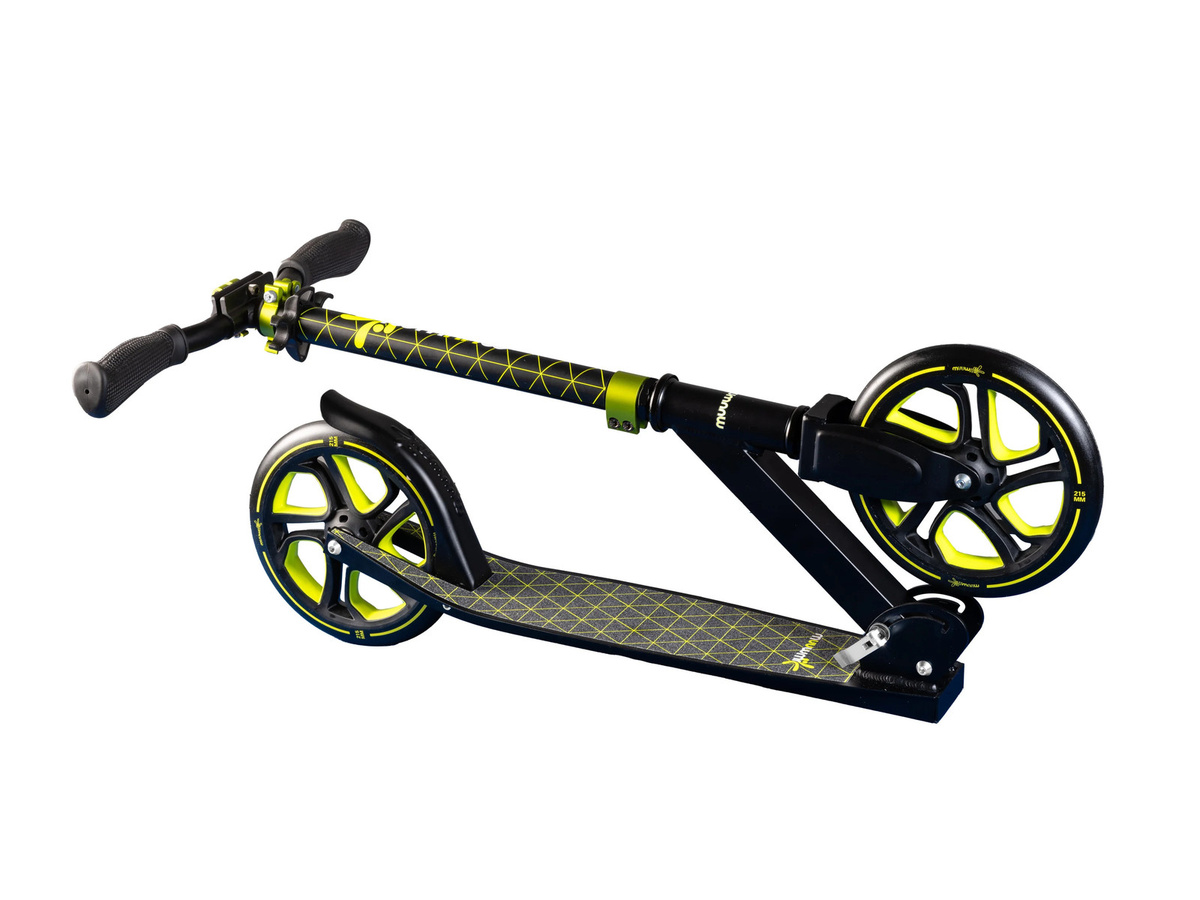 Muuwmi Aluminium Scooter Pro Tretroller Gelb ab 8 Jahren - Bild 3