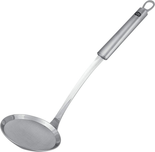 Dr. Oetker Schaumlöffel Liebevoll hausgemacht, rundes Sieb aus Edelstahl in Silber, spülmaschinenfest - Bild 1