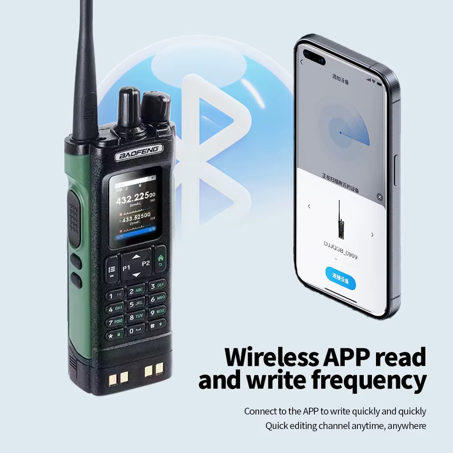 Baofeng DM-32 DMR Digitales Walkie-Talkie mit GPS und APRS in Schwarz inklusive Typ-C Ladegerät - Bild 5