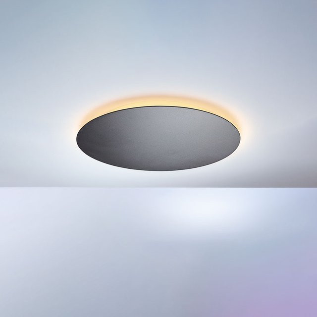 Escale Blade 24 LED Wand- und Deckenleuchte in Anthrazit mit Up-Down-Lichteffekt und 2700K Warmweiß - Bild 1