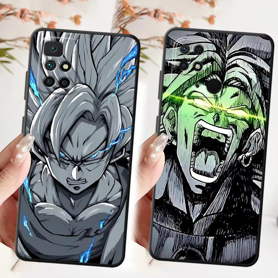 Anime Dragon Ball Son Goku Handyhülle für Xiaomi Redmi Modelle in Schwarz - Bild 2