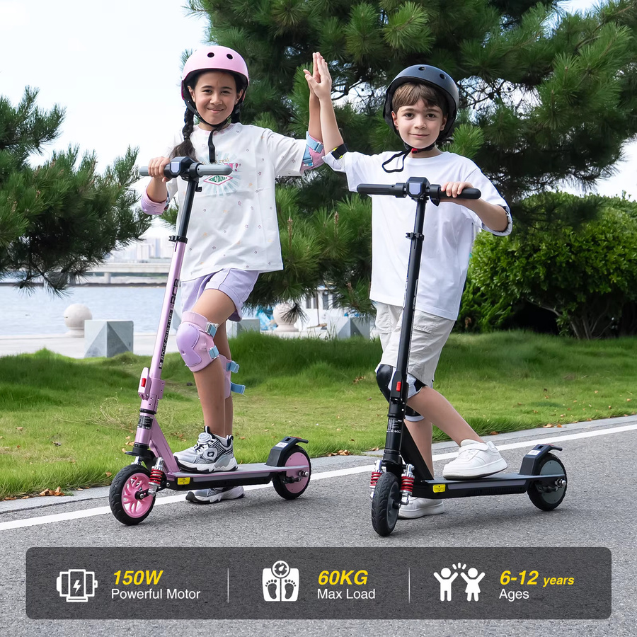 RCB Kinder-Elektroroller R12 Max, Faltbar, ab 6 Jahre - Bild 4