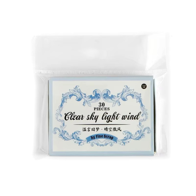 Infeelme Notizpapier Old Dream Serie Kawai Notizblock mit 30 Blatt in Box - Bild 2