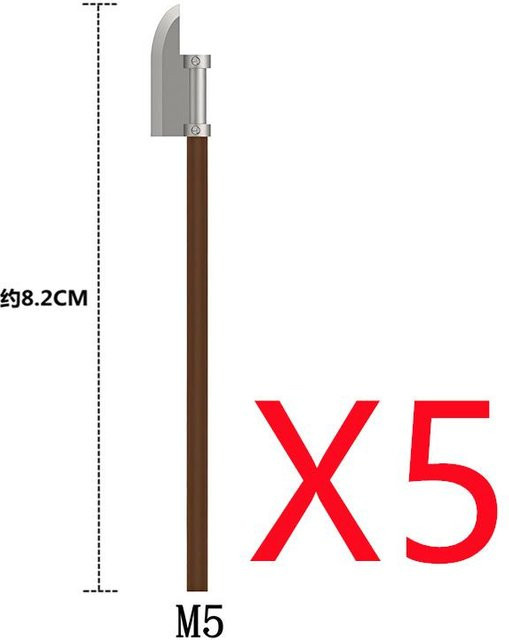 MOC Mittelalterliche Bausteine Charakterteile, Ritter, ab 6 Jahren - Bild 1
