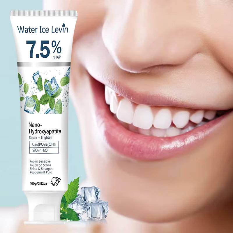 Water Ice Levin Zahnpasta mit 7,5% Hydroxyapatit, 100g - Bild 2