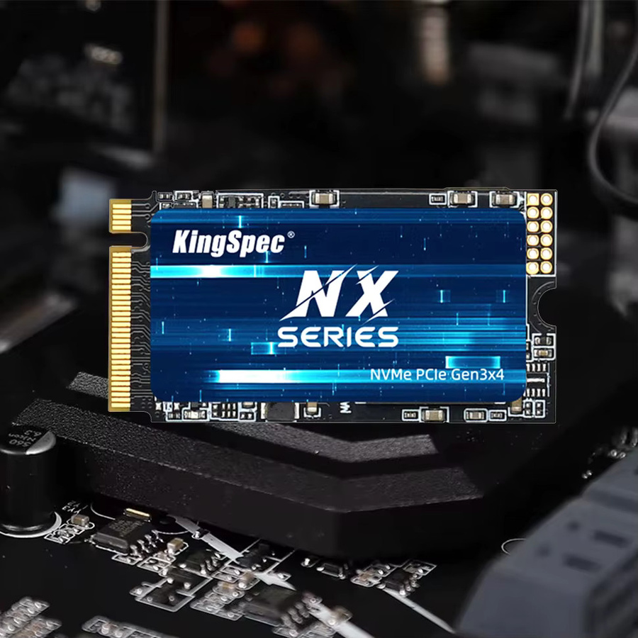 KingSpec M.2 NVMe SSD PCIe 3.0 Laufwerk für Notebook und Desktop in Blau - Bild 2
