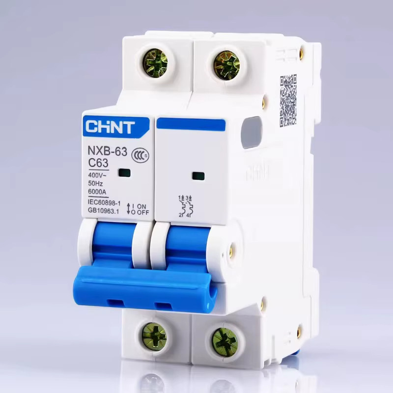 CHINT NXB-63 2P AC MCB Mini-Leistungsschalter C-Kurve 400V - Bild 2