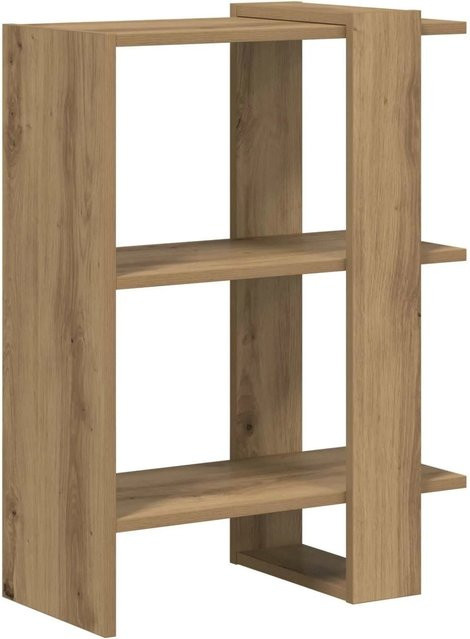 vidaXL Bücherregal Artisan-Eiche in Braun, modernes Standregal aus Holzwerkstoff, B/T/H: 52 x 25 x 71,5 cm - Bild 1