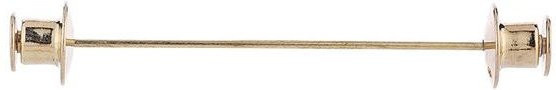 YIRAN Jewelry Brosche Quaste, beige, Damen, Herren - Bild 1