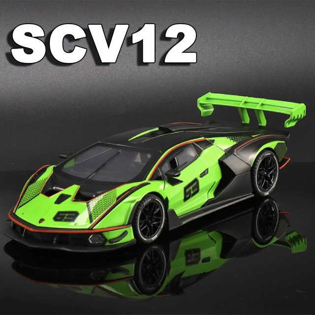MAKEDA SCV12 SIAN Modell Sportwagen, 1:32, Metall, mit Licht und Sound - Bild 1