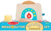 Melissa & Doug Toaster Spielset aus Holz für die Spielküche - Bild 1