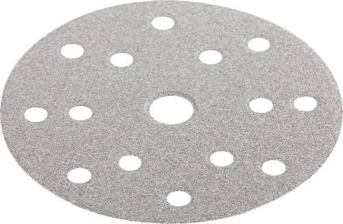 Flex Exzenterschleifpapier Körnung 60 Durchmesser 150 mm Grau 25 Stück - Bild 1