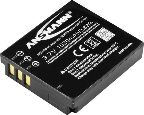 Ansmann A-Pan CGA S005 Kamera-Akku in Schwarz mit 1020 mAh - Bild 1