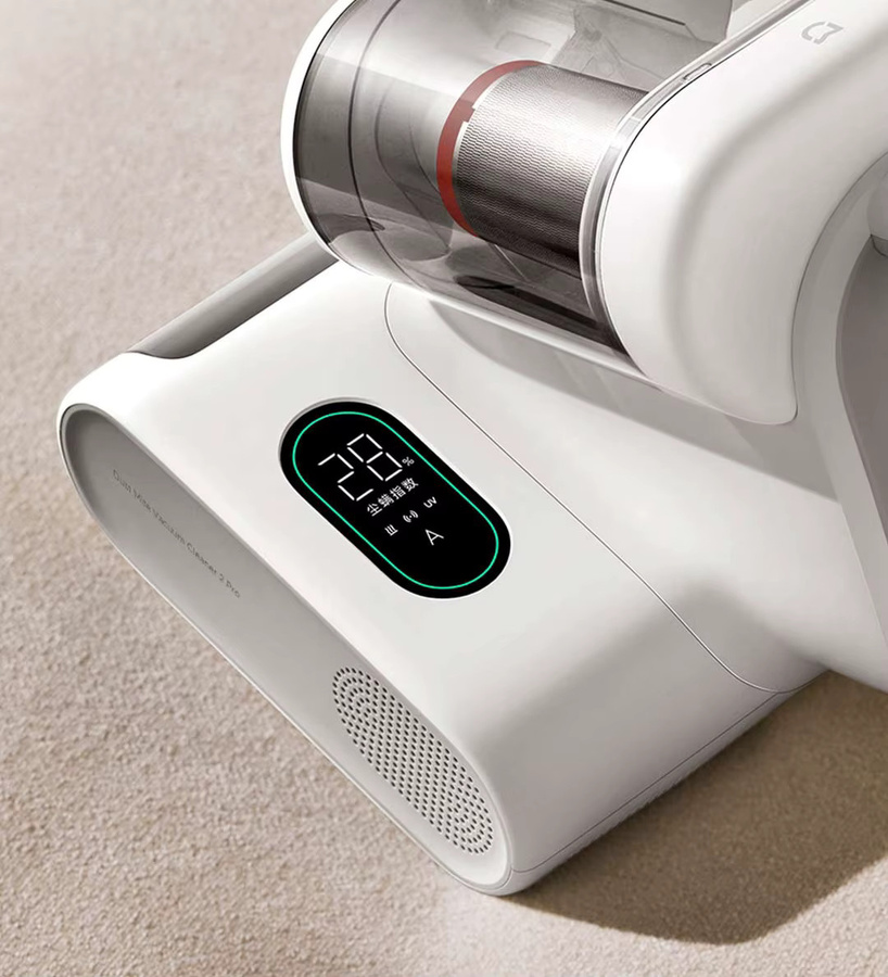 Mijia Milbenentferner 2 Pro E401CN in Weiß mit Doppelstaubbehälter, 72.000 Schläge/min Hochfrequenz-Kehren und 16kPa Saugkraft - Bild 3
