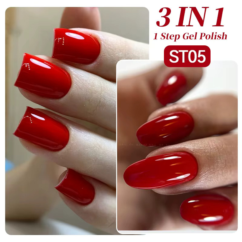 UR SUGAR 1 Gel-Nagellack, Rot, Glänzend, 15 ml - Bild 3
