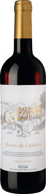 Duque de Cazarra Rotwein Tempranillo, Rioja, 2023, trocken, 0,75 l - Bild 1