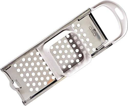 GSD 27 000 Spätzlehobel für lange Spätzle mit Kunststoffbehälter aus Edelstahl und Kunststoff in Weiß und Silber - Bild 1