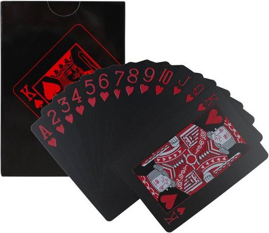 Magische Box-verpackte Spielkarten, Schwarz, Kunststoff, ab 1 Jahr - Bild 1