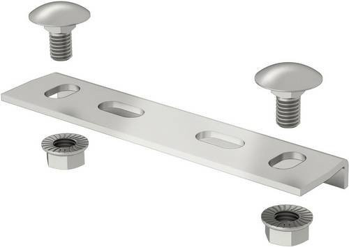 OBO Bettermann Verbindungselement aus Metall in Silber, 25 Stück - Bild 1