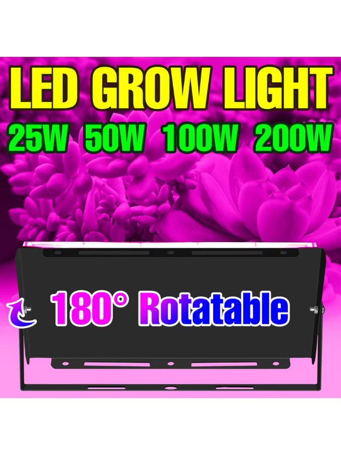 CanLing 200W LED Vollspektrum Pflanzenlampe für Gewächshaus und Zelt zur Beleuchtung von Gemüse, Blumen, Sukkulenten und Kakteen - Bild 6