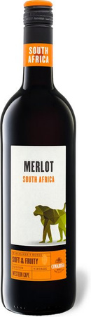 Cimarosa Merlot Rotwein trocken 2024 Südafrika 0,75 l