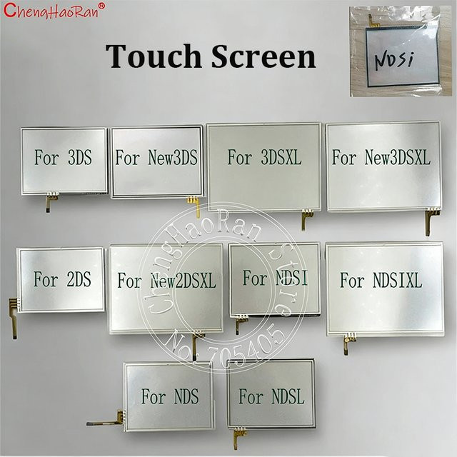 Ersatz-Touchscreen-Panel Digitizer Glas für Nintendo 2DS, DS Lite, NDSi, New 3DS und 3DS XL in Transparent - Bild 1