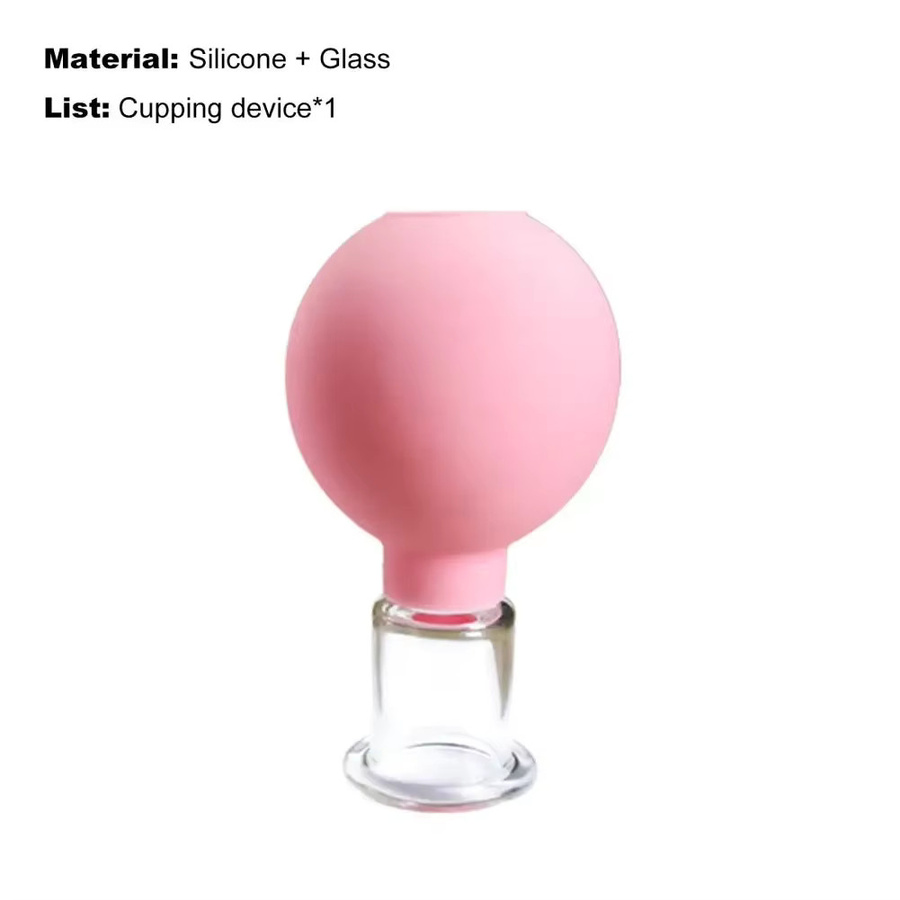 FUBEICHLY Vakuum Schröpfen Glas Massagegerät für Gesicht, Unisex - Bild 4