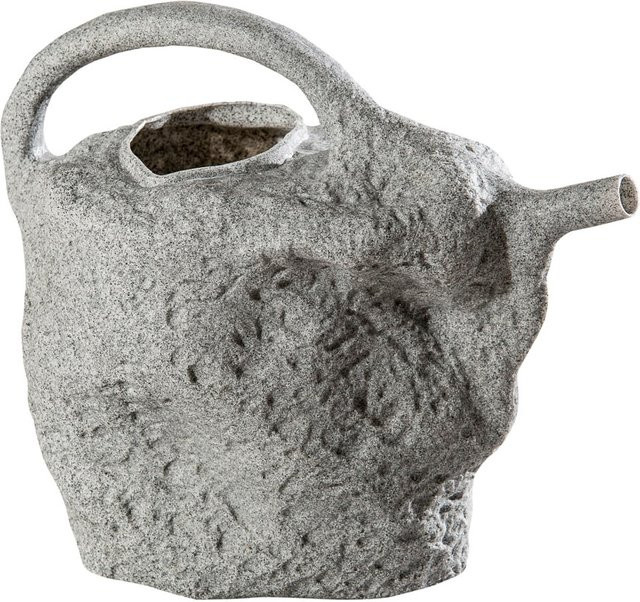 GreenLife Gießkanne aus Kunststoff in Granitgrau mit 9 l Fassungsvermögen und kurzem Ausguss - Bild 1