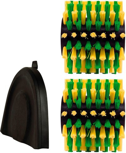 Mr. GARDENER Bürste SOFT in Schwarz mit einer Arbeitsbreite von 19,5 cm - Bild 1