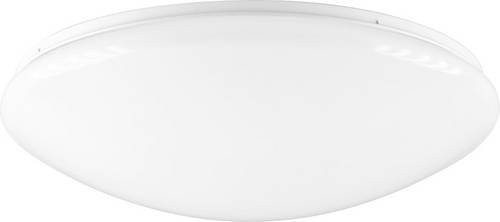 EVN L360180125 LED-Deckenleuchte 18W Weiß, moderne runde Deckenlampe für Wohnzimmer, Flur oder Badezimmer