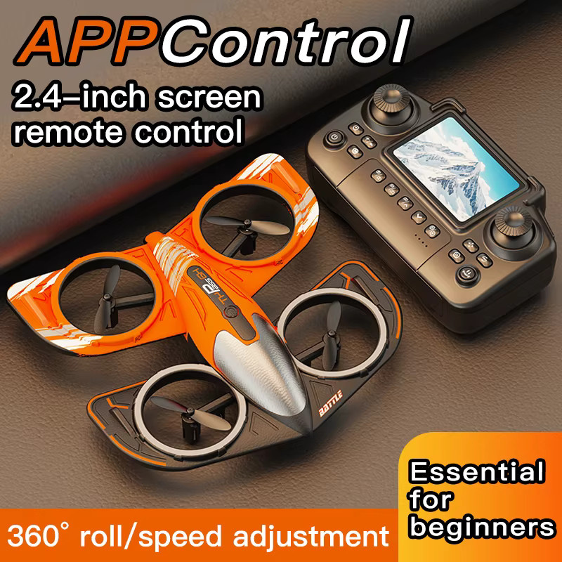 CONUSEA Q1 RC Drone Quadcopter, mit Bildschirm und Fernbedienung, HD 480P Fotografie, Höhe Fixierung - Bild 3