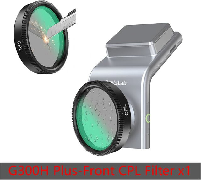 BOTSLAB CPL Polarisator Filter für 360 G300H und G300H Dash Cam Lite zur Eliminierung von Reflexionen - Bild 1