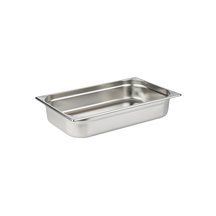 APS GN 1/1 Gastronorm Behälter aus Edelstahl in Silber, Volumen: 13,25 l, B/T/H: 53 x 32,5 x 10 cm - Bild 1
