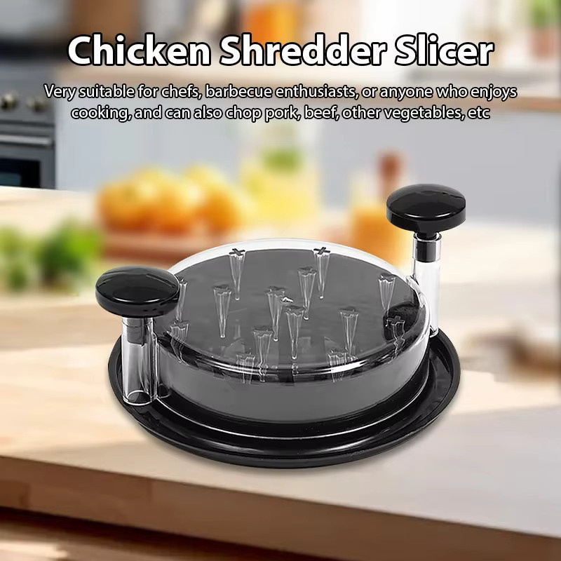 Fleischzerkleinerer und Huhn Shredder Werkzeug zum Zerkleinern von Geflügel, Schweinefleisch und Rindfleisch in Schwarz - Bild 2