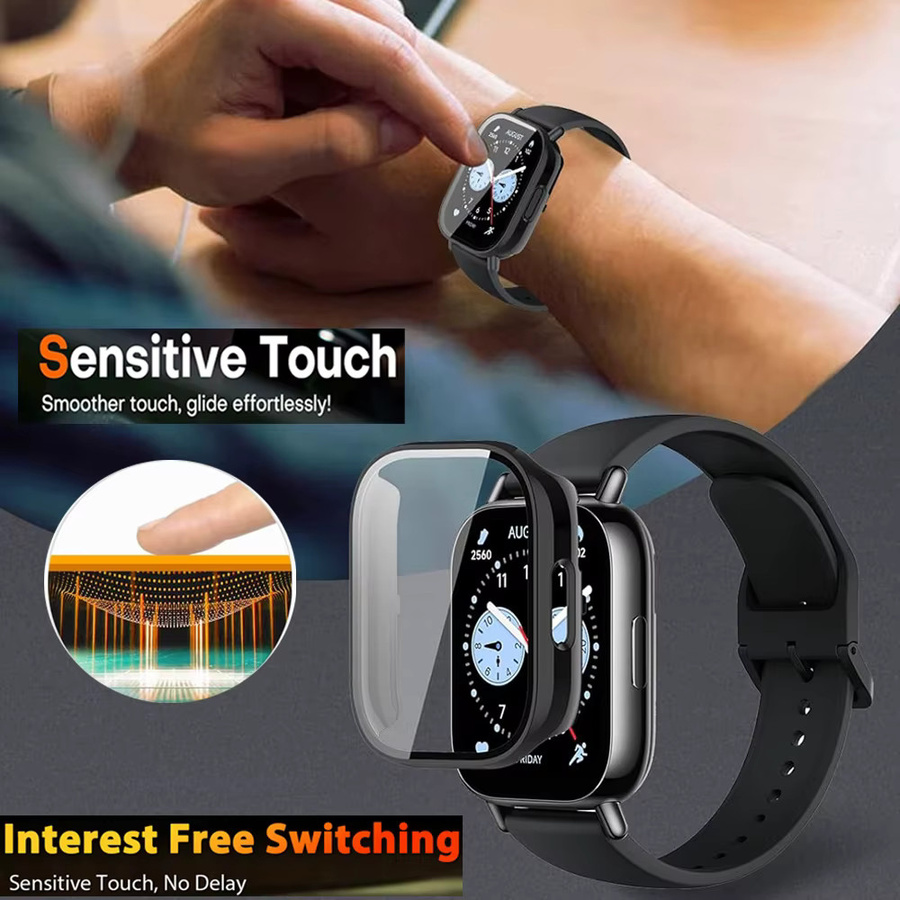 Xiaomi Uhrengehäuse für Redmi Watch 5 Active/Lite, Schwarz, Transparent - Bild 3