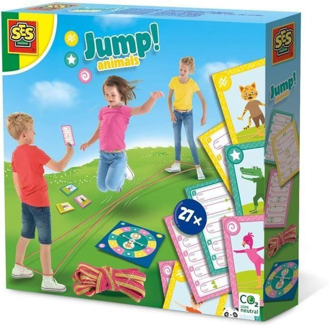 SES CREATIVE Jump! Tiere, Kartenspiel, ab 3 Jahre - Bild 1