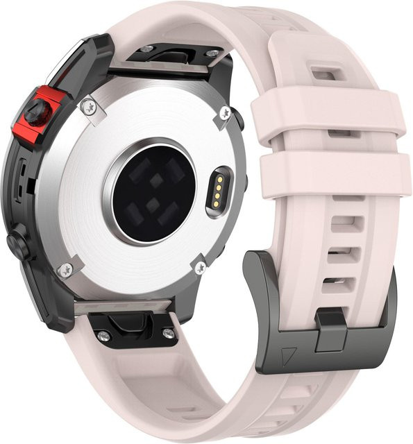 SH-YU1 Uhrenarmband Silikon, Gray, Unisex - Bild 1
