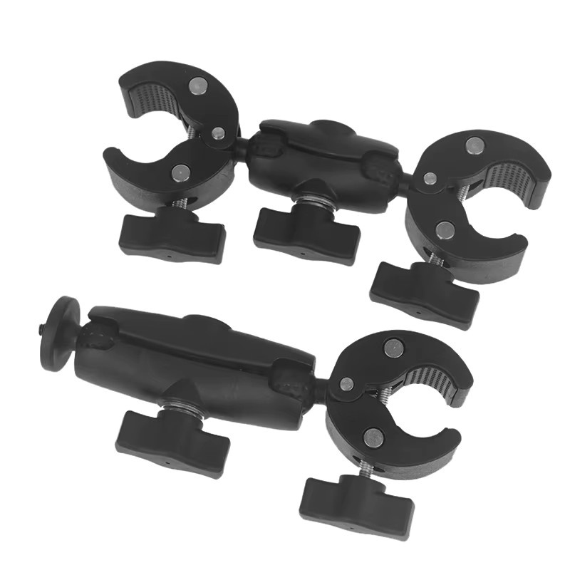 Insta360 Super Clamp Lenkerhalterung für Fahrrad und Motorrad in Schwarz, passend für Insta360 X3 und X4 Action Cameras - Bild 2