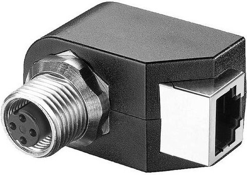 Siemens Montagezubehör Ethernet LAN 10/100MBit/s Schwarz 6GK1901-0DM20-2AA5 - Bild 1