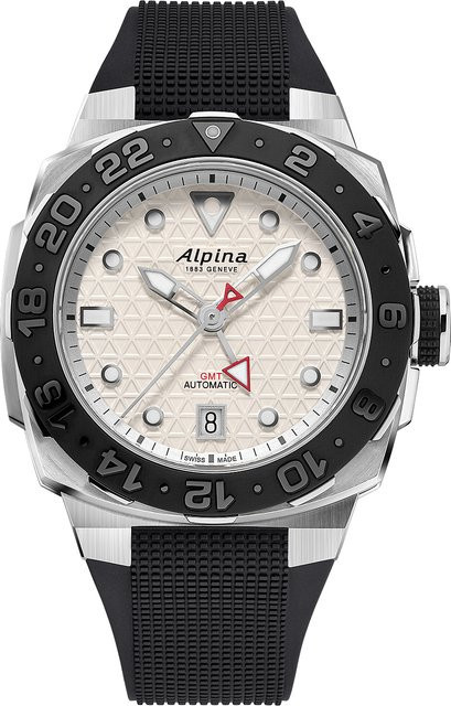 Alpina Herrenuhr Startimer Heritage, Automatik, Edelstahl, 39 mm, Silber - Bild 1