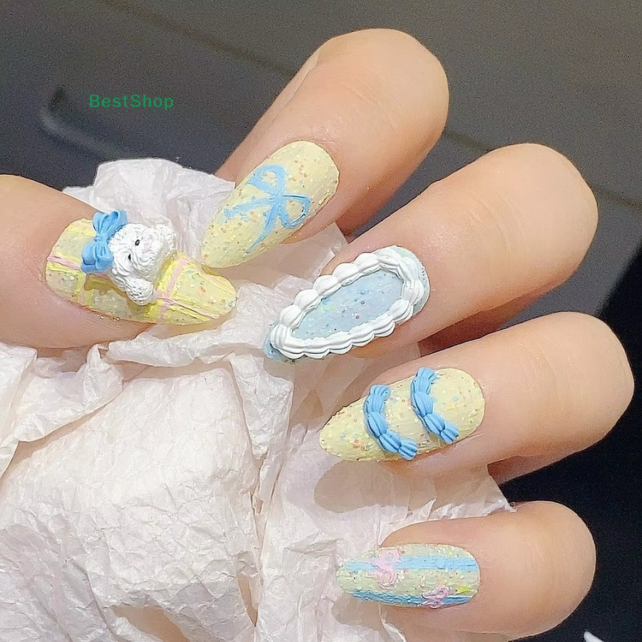 HNKMP Nageldesign Silikonform 3D Blumen Relief, Transparent - Bild 3