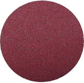 VSM Klett-Schleifscheibe KP222K mit Korund-Papierunterlage, Durchmesser: 125 mm, Körnung: K40, Farbe: Rot - Bild 1