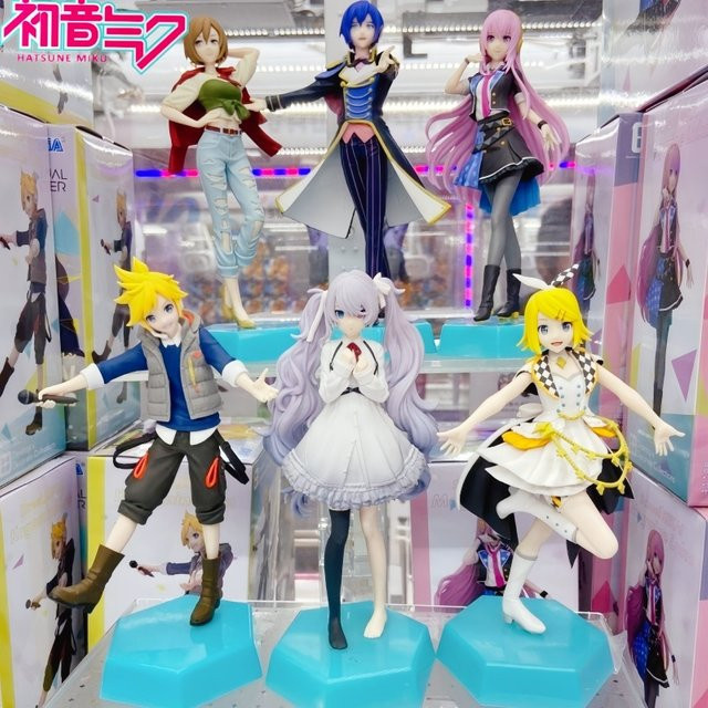 Sega Hatsune Miku Colorful Stage Anime Sekai Project Figuren, Set - Bild 1