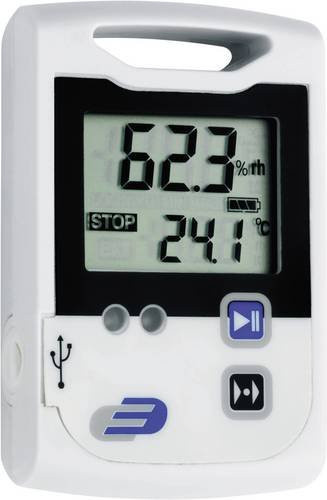 Dostmann LOG100 Temperatur-Datenlogger Messgröße Temperatur -30 bis 70°C in Weiß - Bild 1