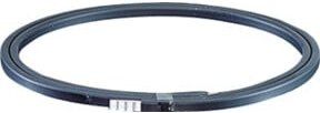 Hensel Verdrahtungsband VS 160 in Schwarz, 9 x 6 mm, 160 A - Bild 1