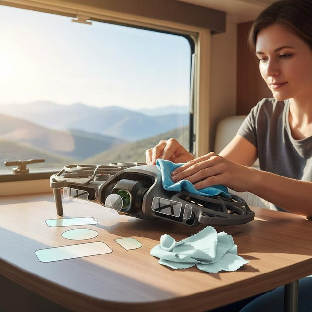 DJI Neo 2 Linsenschutzfolie aus gehärtetem Glas, transparentes Sensor-Schutzkit für deine Vlog-Kamera - Bild 1