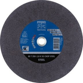 PFERD SG CHOP STEEL Trennscheibe für Metallkreissägen, Farbe: Grau, Durchmesser: 350 mm, Breite: 2,8 mm, Bohrung: 32 mm - Bild 1